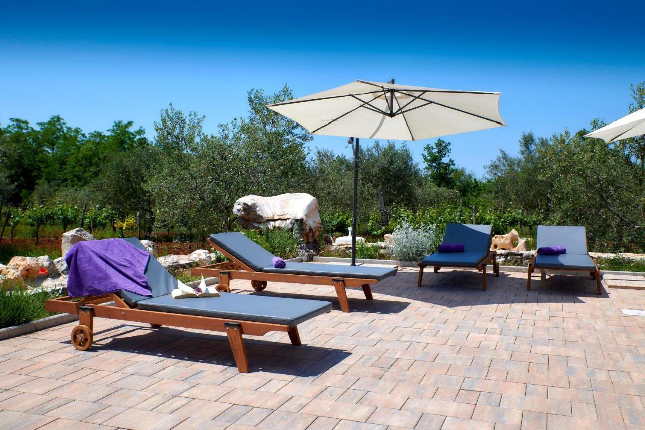 Vila Relax House Surrounded By Olives And Vineyard Stifanići Exteriér fotografie
