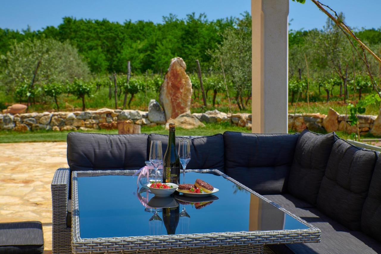 Vila Relax House Surrounded By Olives And Vineyard Stifanići Exteriér fotografie