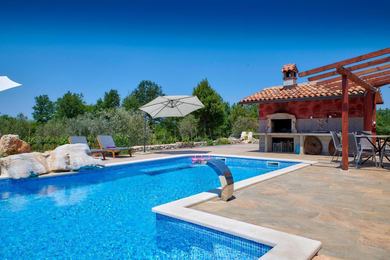 Vila Relax House Surrounded By Olives And Vineyard Stifanići Exteriér fotografie